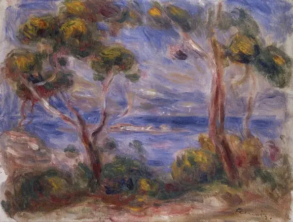 Pins à Cagnes - Pierre-Auguste Renoir