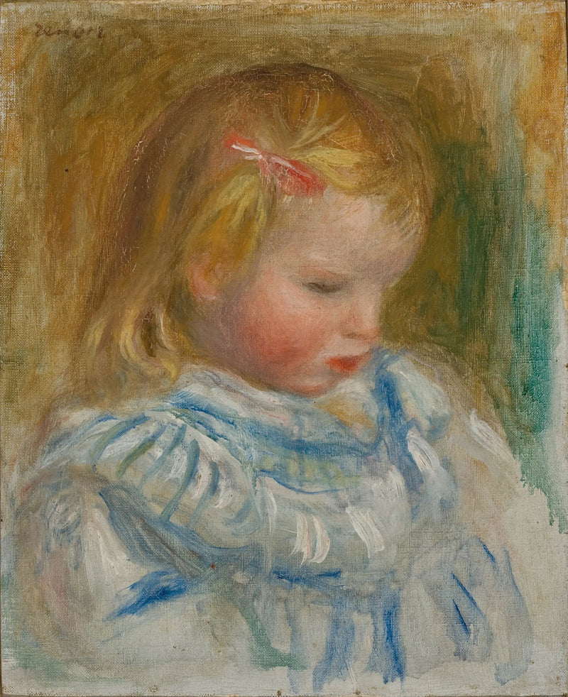 Porträtt av Coco - Pierre-Auguste Renoir
