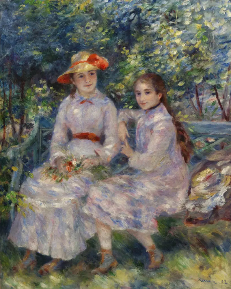 Durand-Ruels döttrar - Pierre-Auguste Renoir