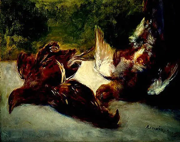 Tre fasaner - Pierre-Auguste Renoir