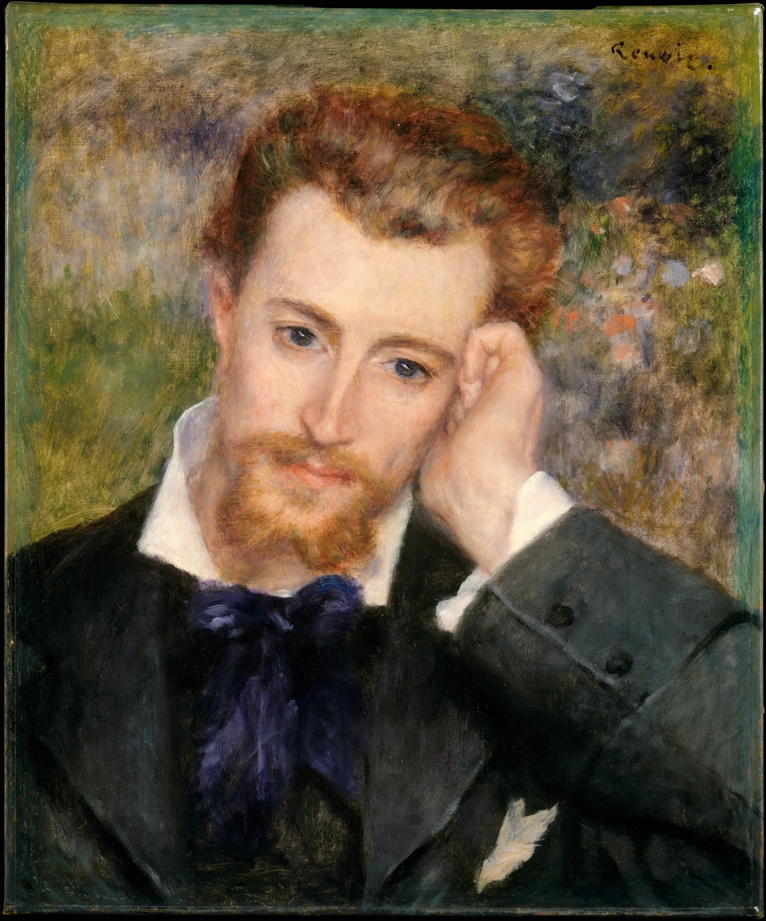 Reproduction du tableau « Eugène Murer - Pierre-Auguste Renoir » par Alpha Reproduction en peinture à l’huile