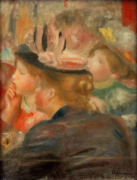 På teatern - Pierre-Auguste Renoir