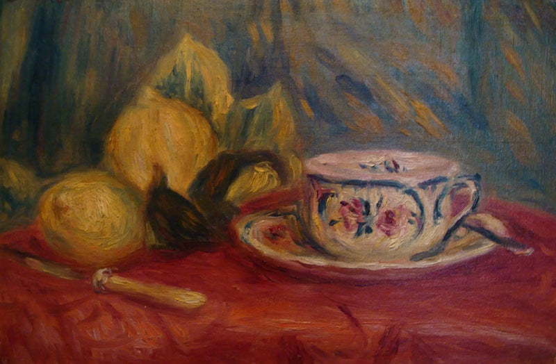 Citrons och Tekopp, Cagnes - Pierre-Auguste Renoir