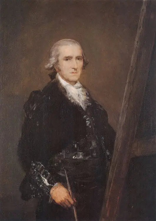 Porträtt av Francisco Bayeu - Francisco de Goya