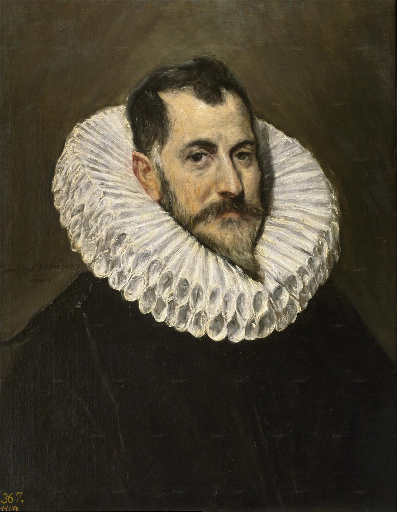 Porträtt av en okänd ryttare - El Greco
