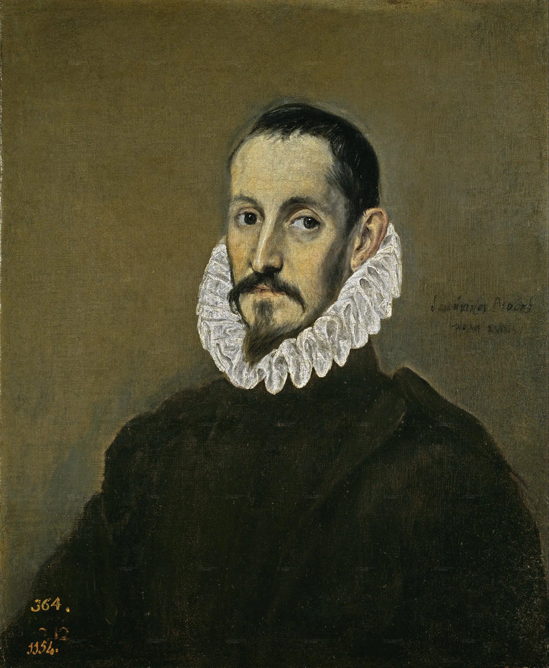 Porträtt av en gentleman - El Greco