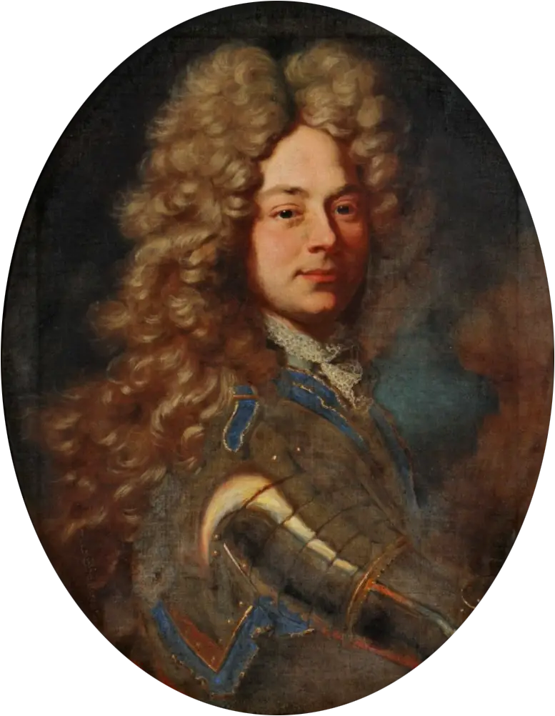 Porträtt av prins Johann-Wilhelm av Sachsen-Gotha - Hyacinthe Rigaud