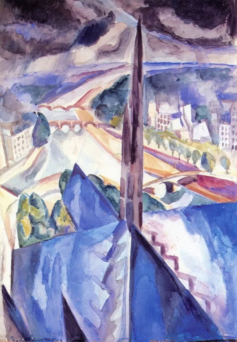 Notre-Dame-pilen - Robert Delaunay