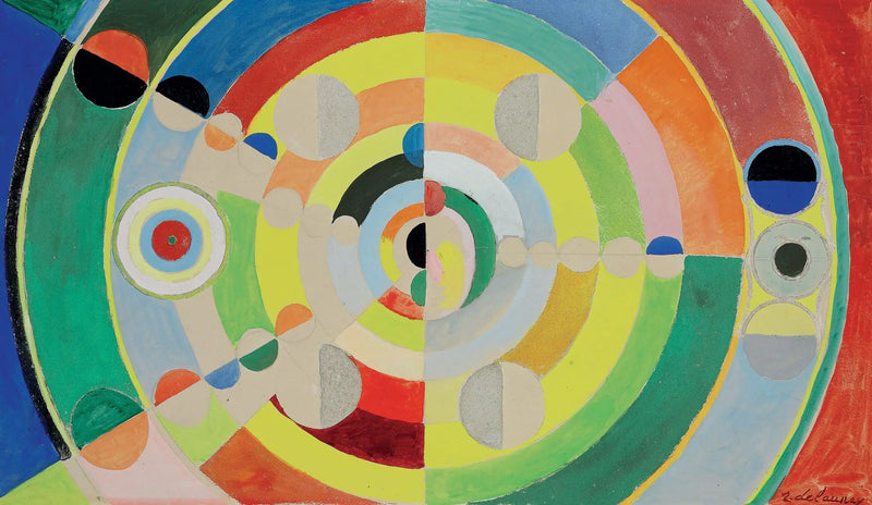 Reliefskivor - Robert Delaunay