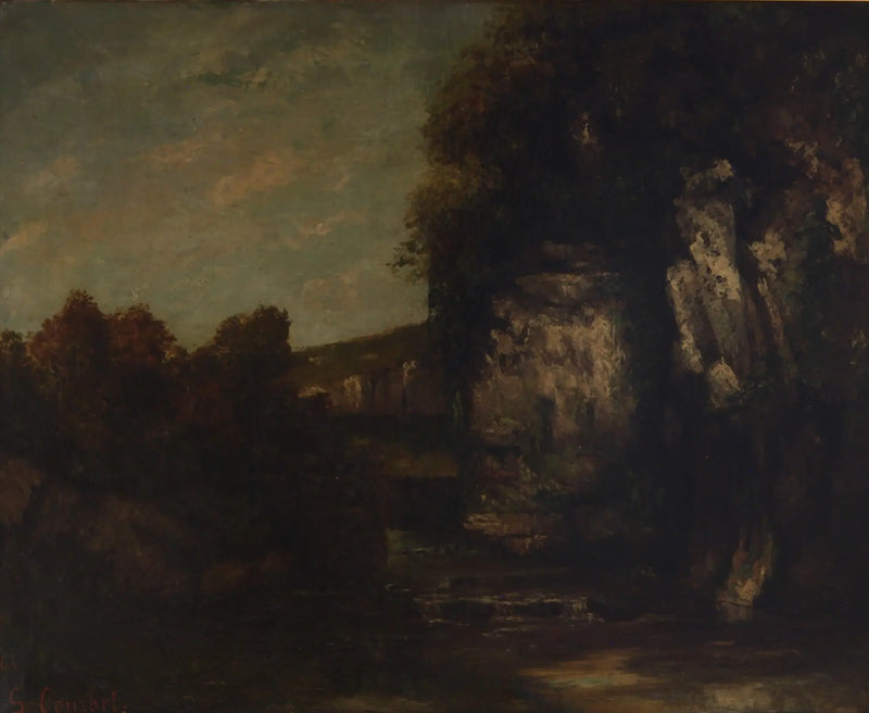 Rochers - Gustave Courbet