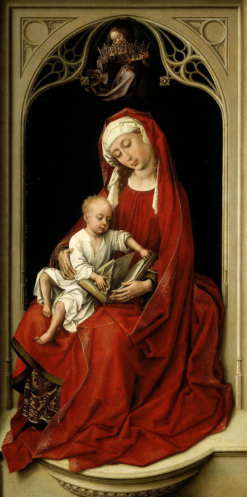 Vierge à l’Enfant, dite Madone Durán - Rogier van der Weyden