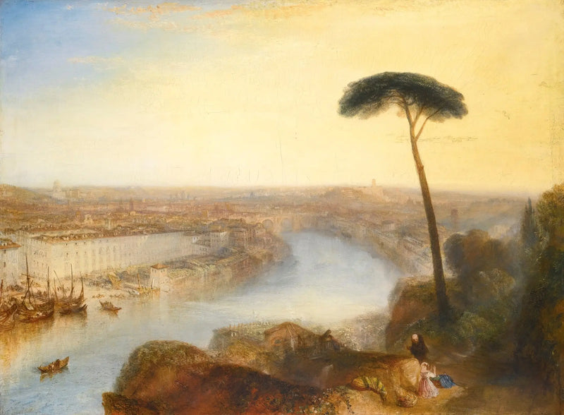 Rom, utsikt från Aventinen - J. M. W. Turner