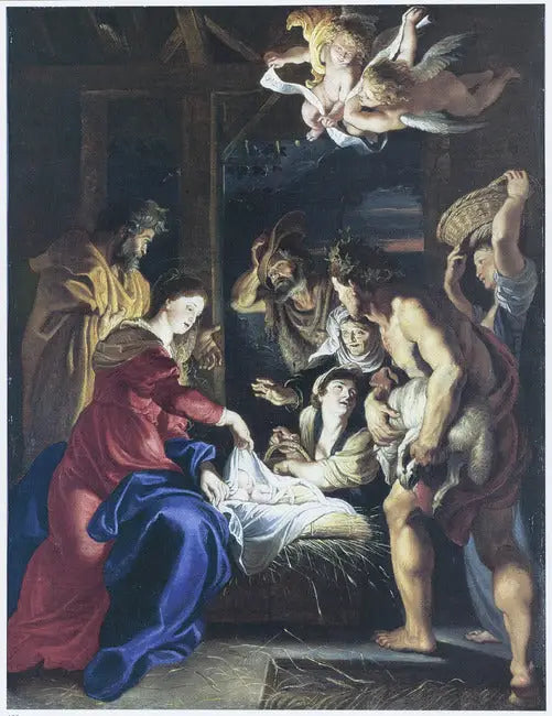 Adoration des bergers - Peter Paul Rubens - Alpha Reproduction