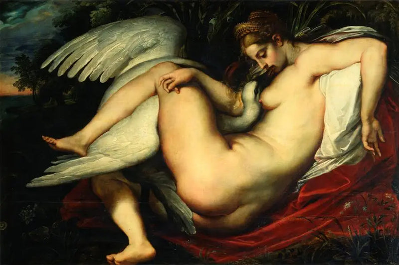 Leda och Svanten - Peter Paul Rubens