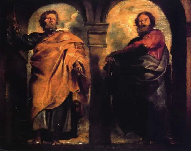 Sankt Peter och Sankt Paulus - Peter Paul Rubens