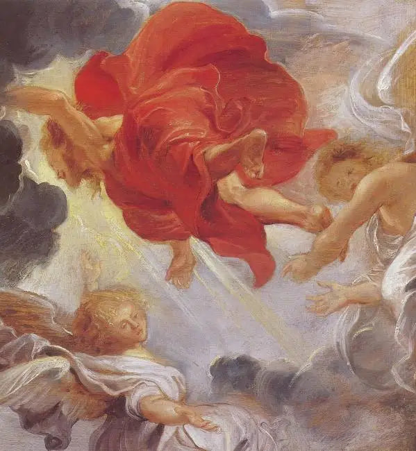 Kristi himmelsfärd (Luk 24, 50-53), 1620 - Peter Paul Rubens