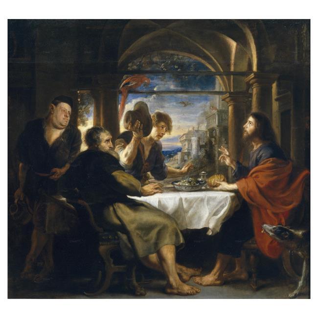 Emmausmåltiden - Peter Paul Rubens