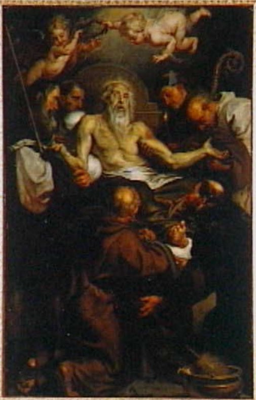 Sankt Anton Abbes död - Peter Paul Rubens