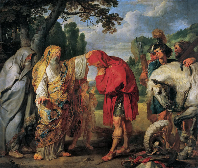 Decius Mus förbereder sig för döden - Antoine van Dyck