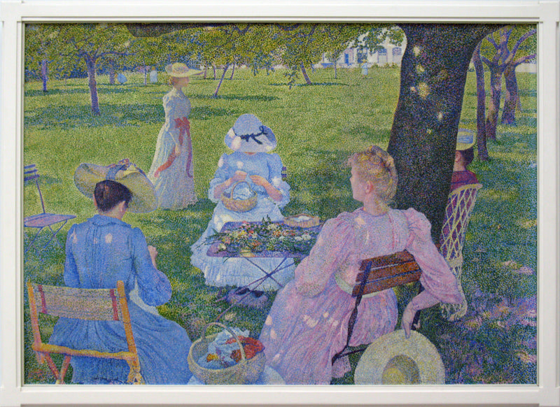 Fruktträdgården - Théodore van Rysselberghe