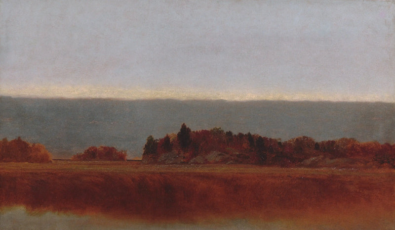 Pré salé i oktober - John Frederick Kensett