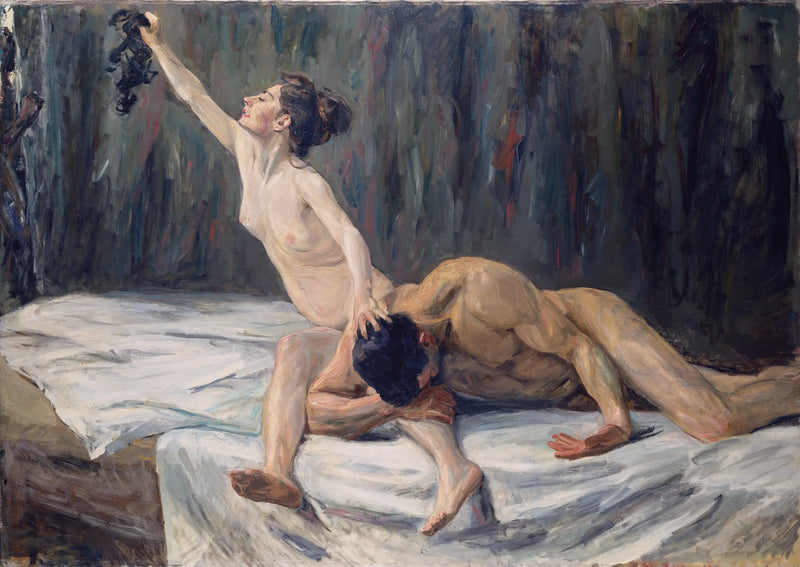 Samson och Dalila - Max Liebermann