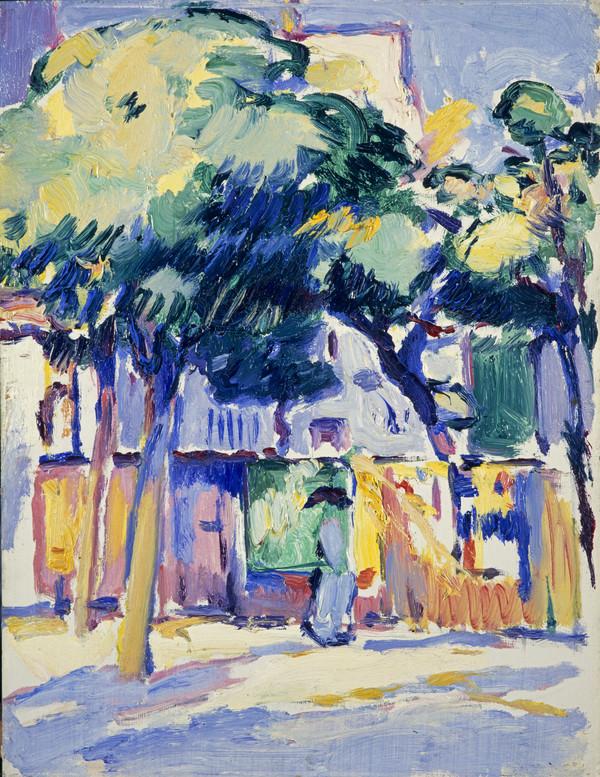 Veules-les-Roses, Samuel Peploe, 1910, peinture à l’huile