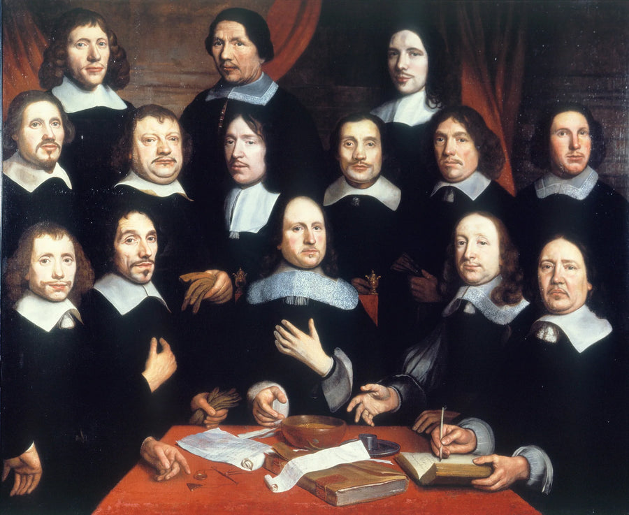 Maîtres de la Monnaie de Hollande à Dordrecht - Samuel van Hoogstraten