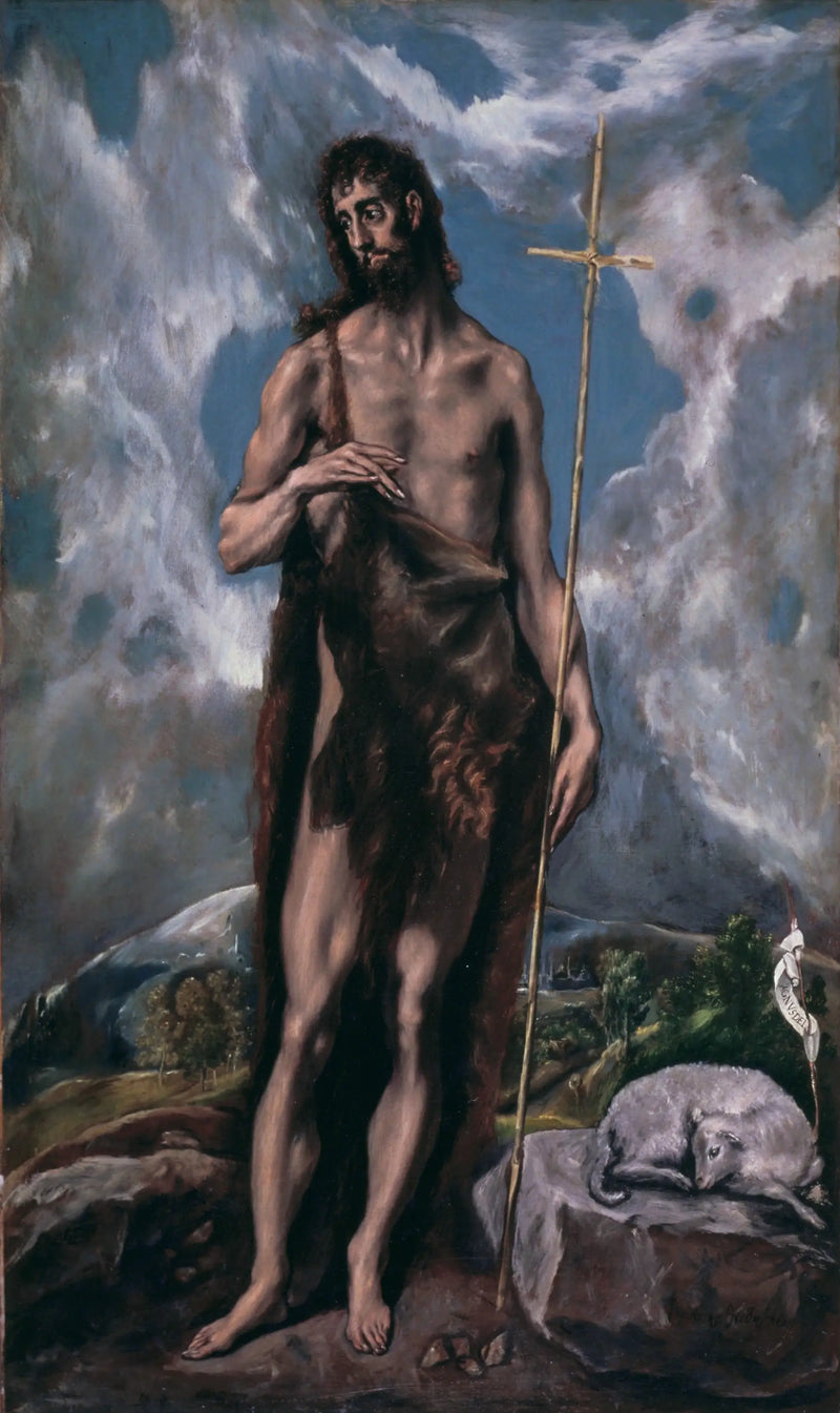 Sankt Johannes Döparen - El Greco