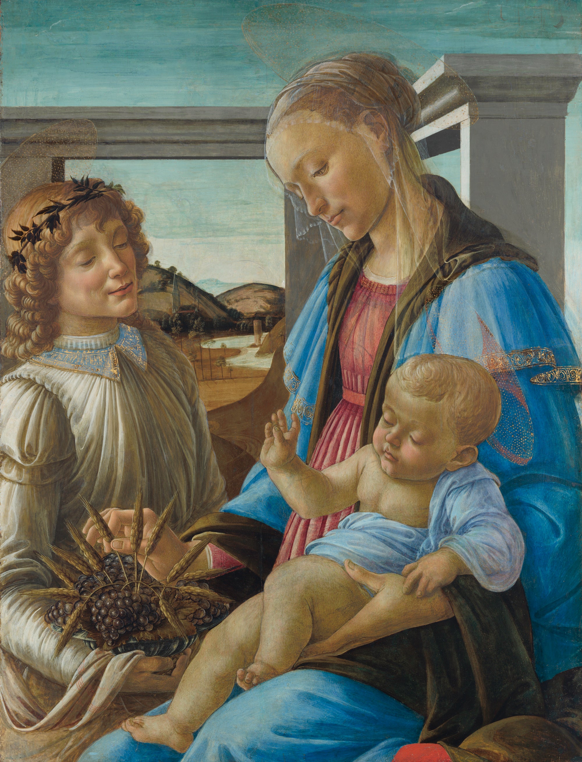 Eukaristiens Madonna - Sandro Botticelli