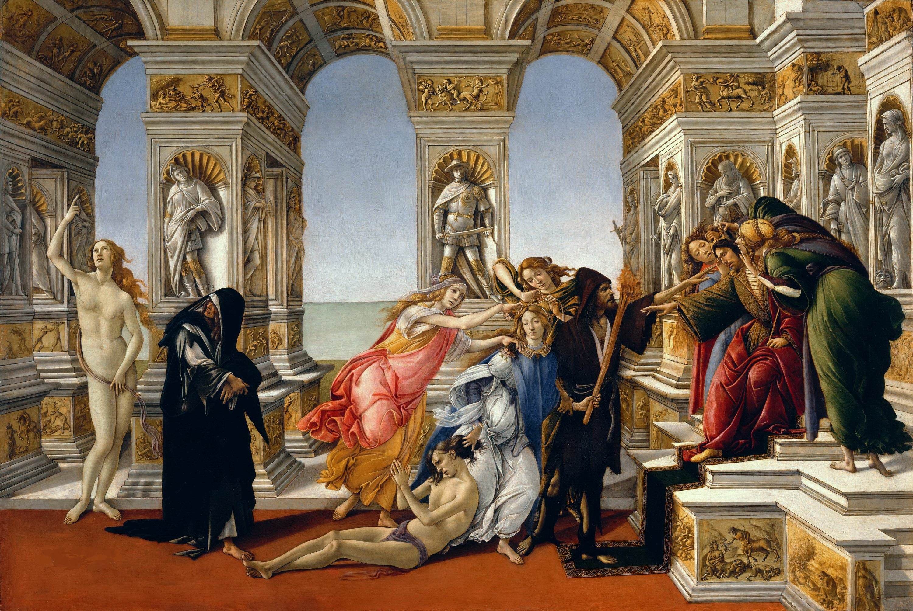 Apelles förtal - Sandro Botticelli