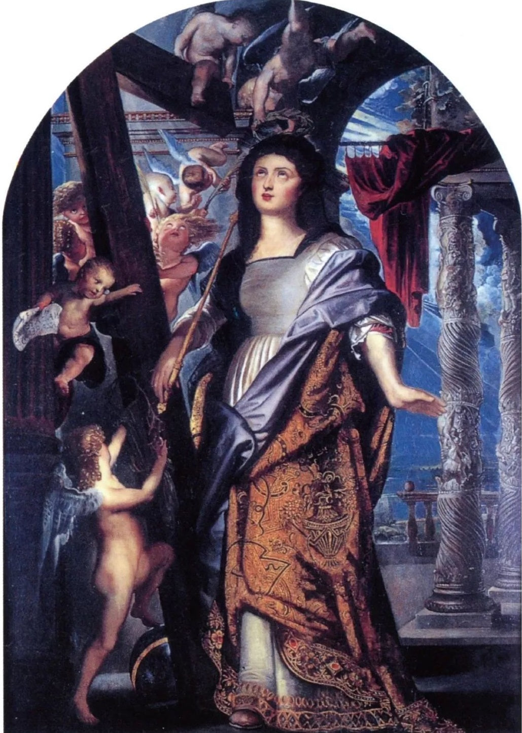 Den sanna korsets uppfinning - Peter Paul Rubens