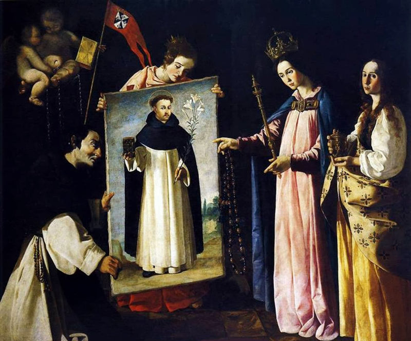 Saint Dominique i Soriano - Francisco de Zurbarán