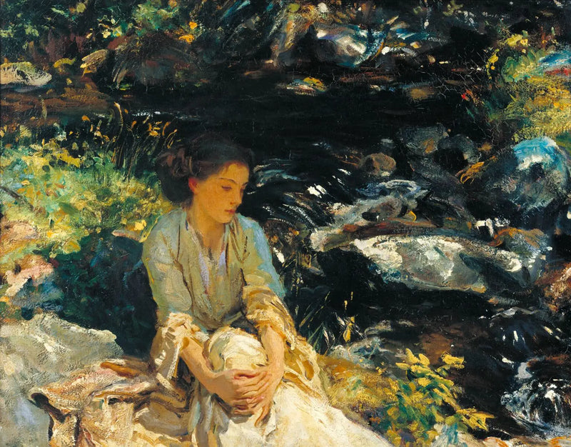 Den svarta bäcken - John Singer Sargent