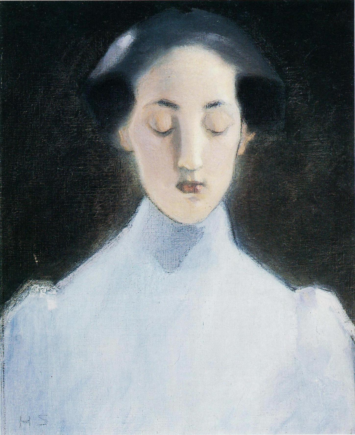 Hiljaisuus - Helene Schjerfbeck