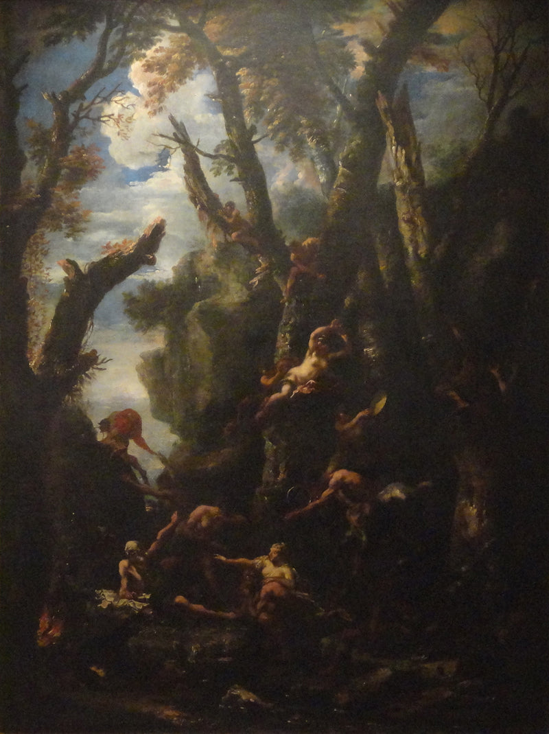 Saint Antons frestelse - Sebastiano Ricci
