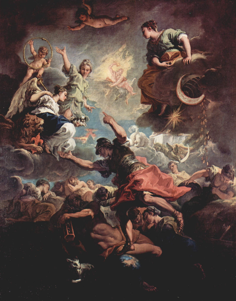 Allégorie de la Toscane - Sebastiano Ricci