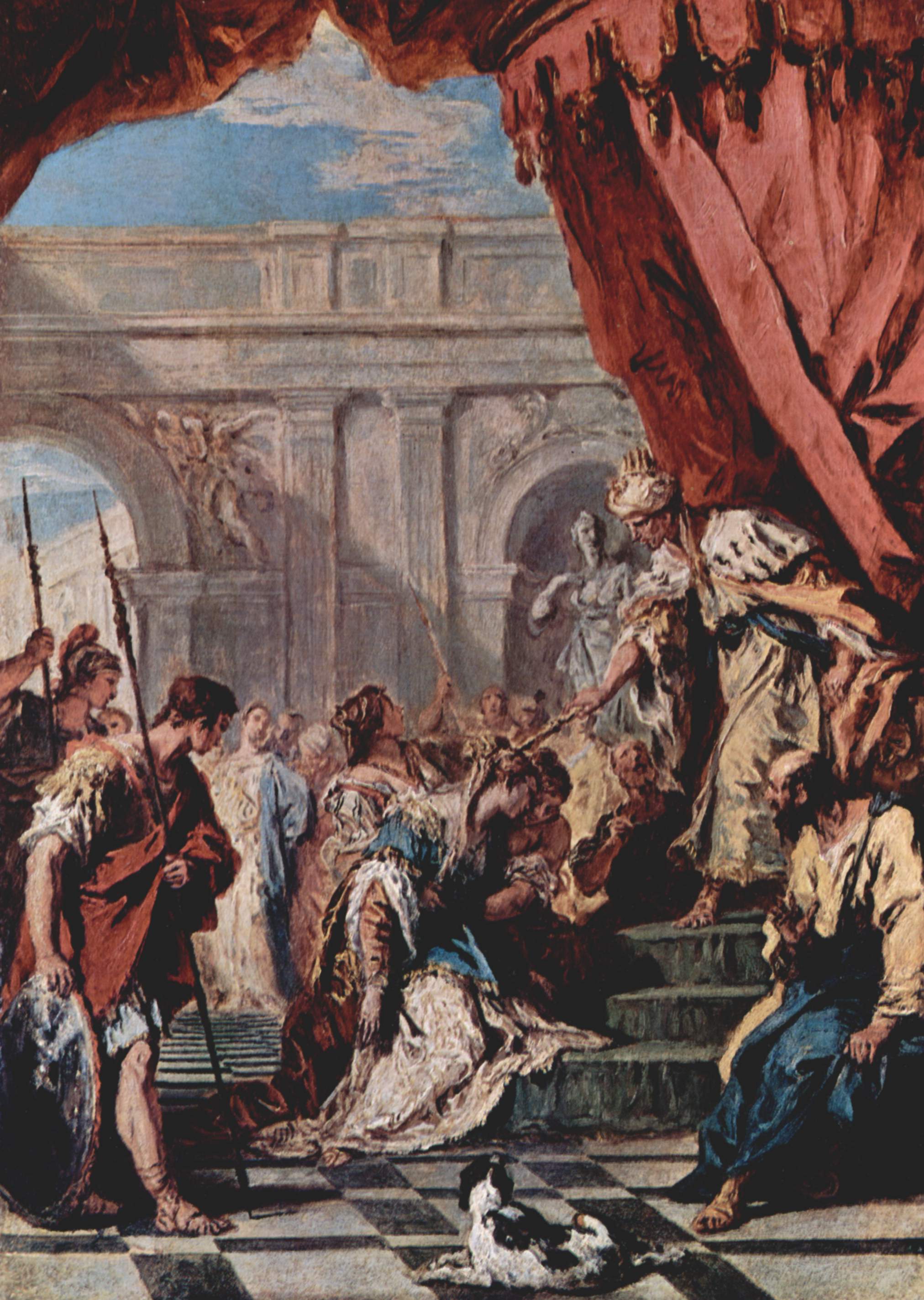 Esther devant Assuérus - Sebastiano Ricci - Alpha Reproduction