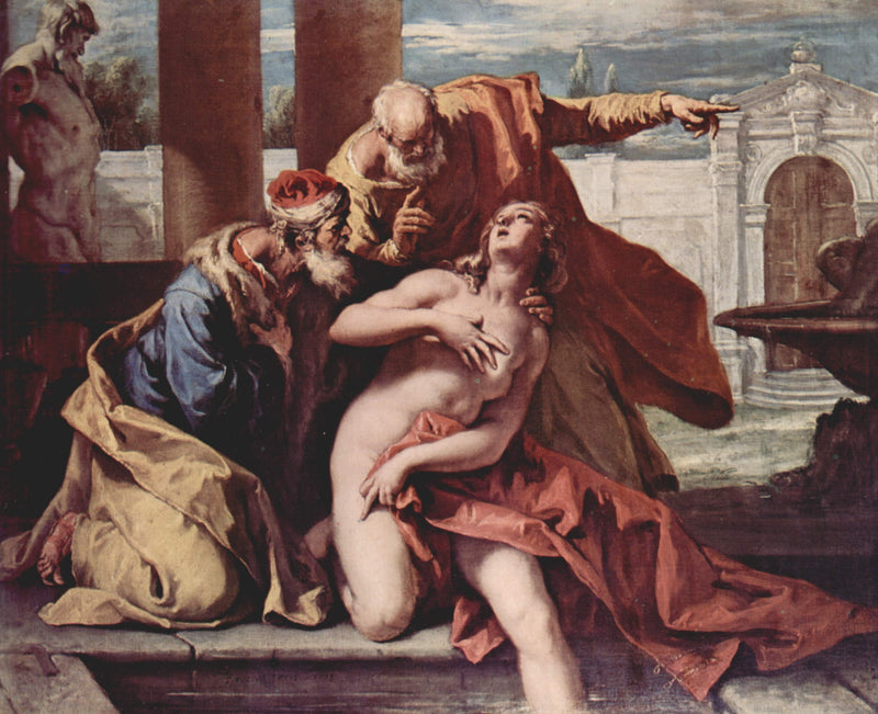 Suzanne och de äldre - Sebastiano Ricci