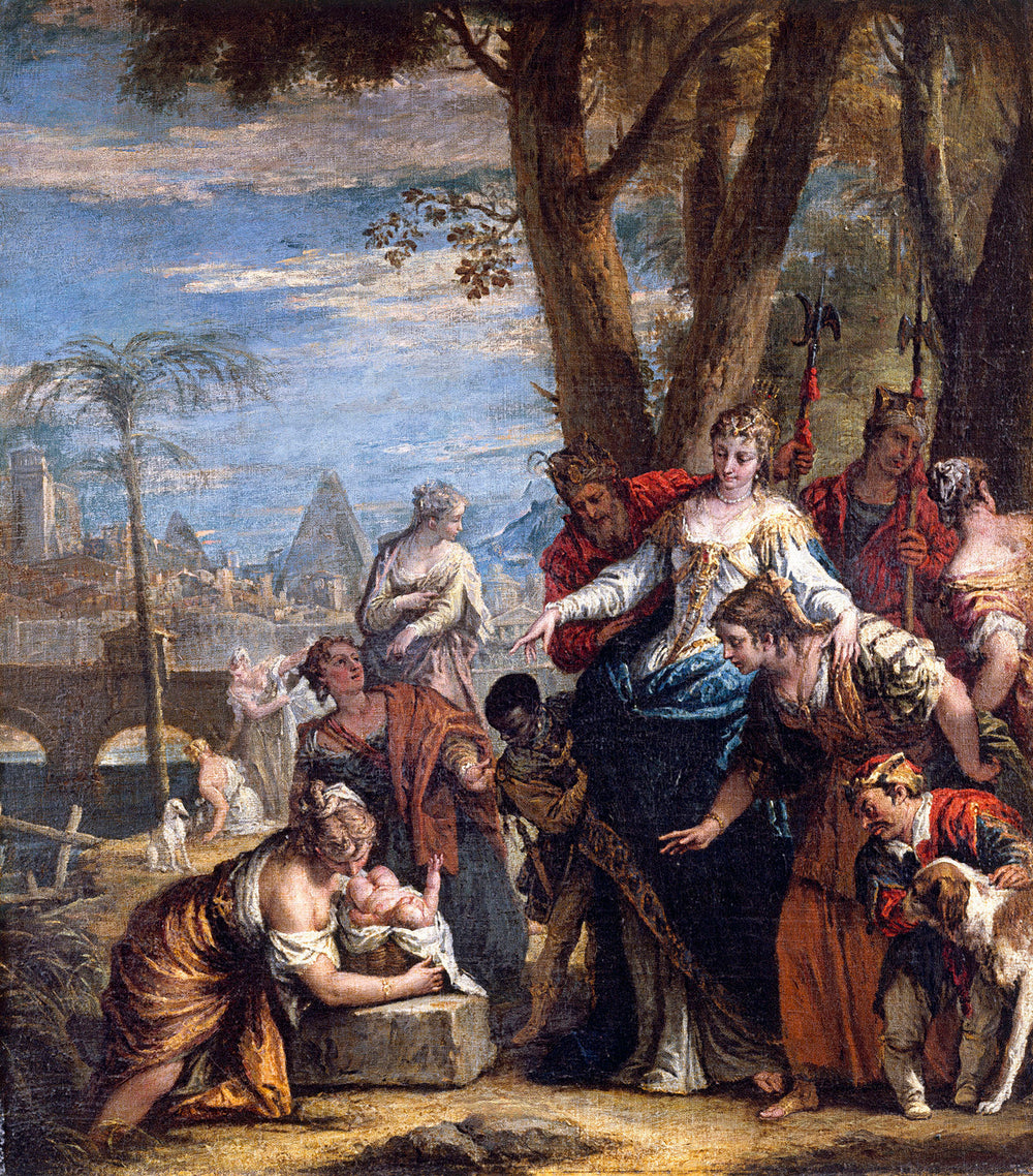 La découverte de Moïse - Sebastiano Ricci - Alpha Reproduction