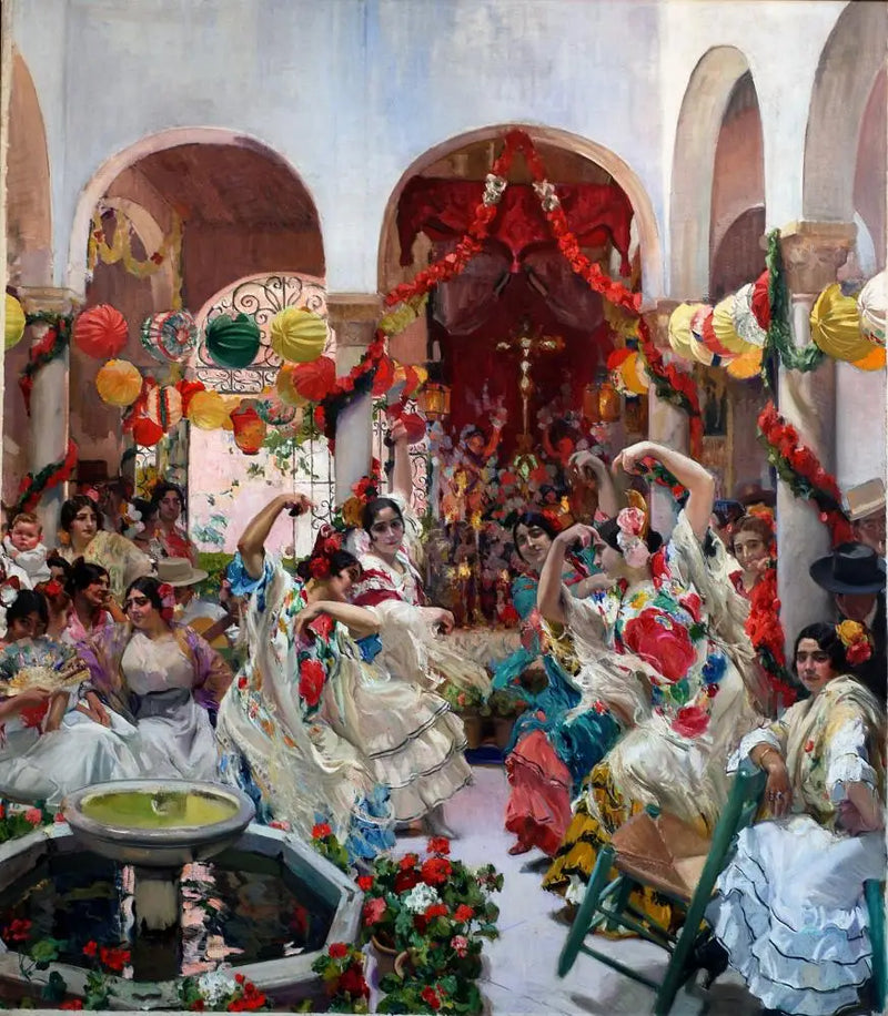 Sevilla, dansen - Joaquín Sorolla