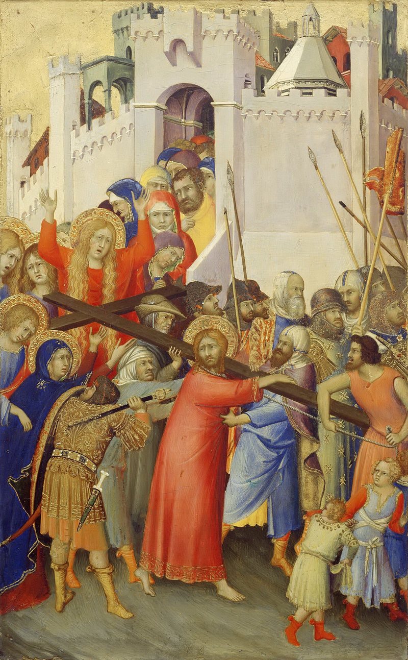Korsfästelsen - Simone Martini