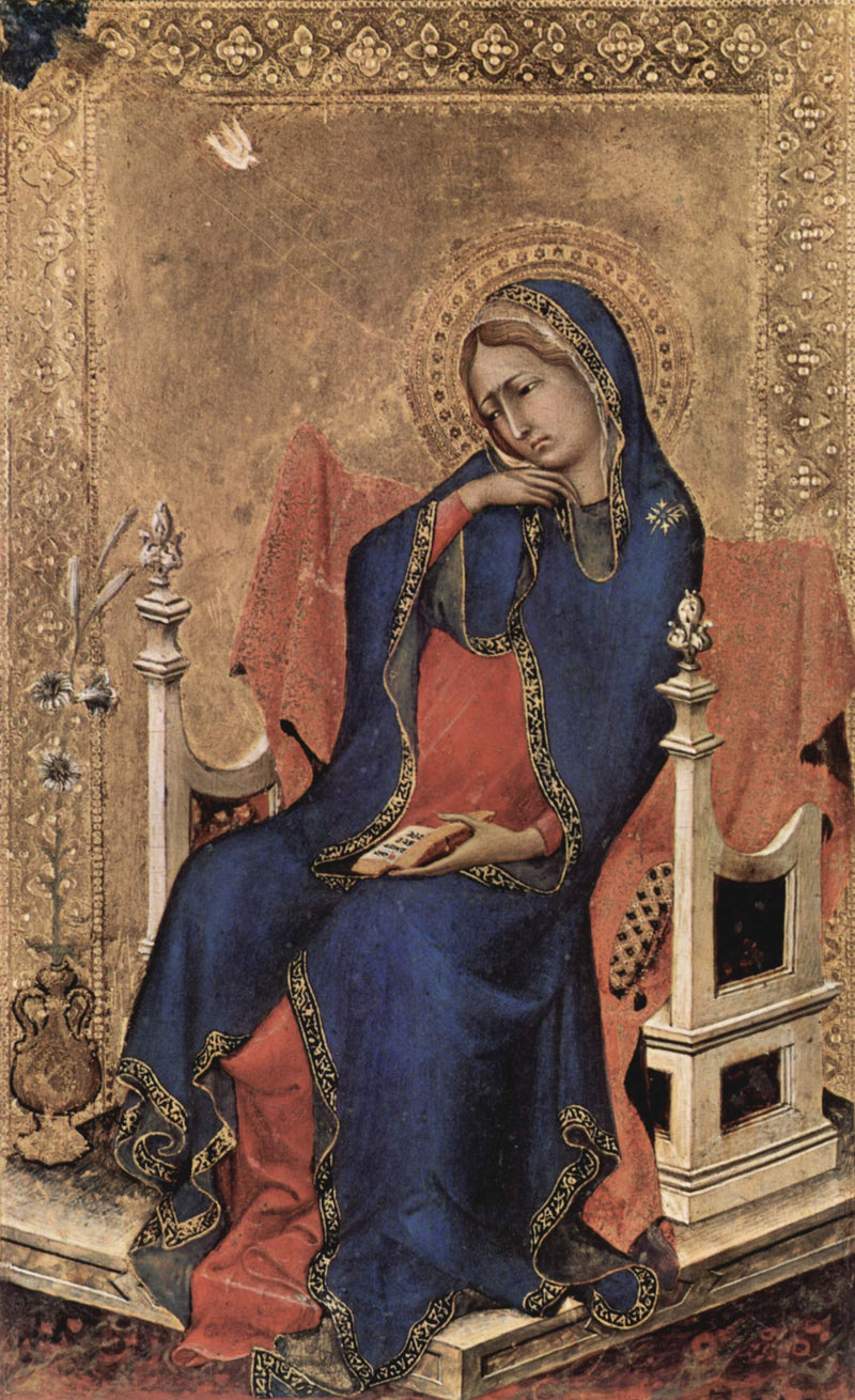 Madonna av Annunciationen - Simone Martini