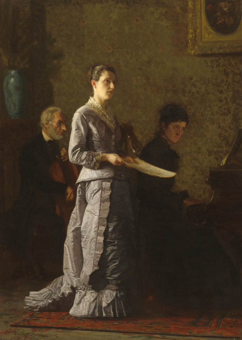 Sjunga en patetisk sång - Thomas Eakins
