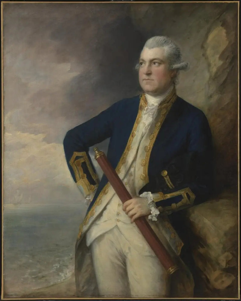 Amiral Sir Charles Thompson, baronett - Thomas Gainsborough