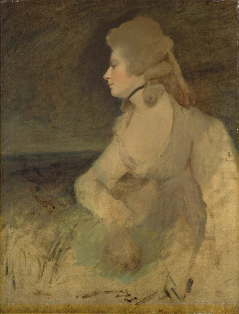 Mary Robinson (född Darby) - Joshua Reynolds