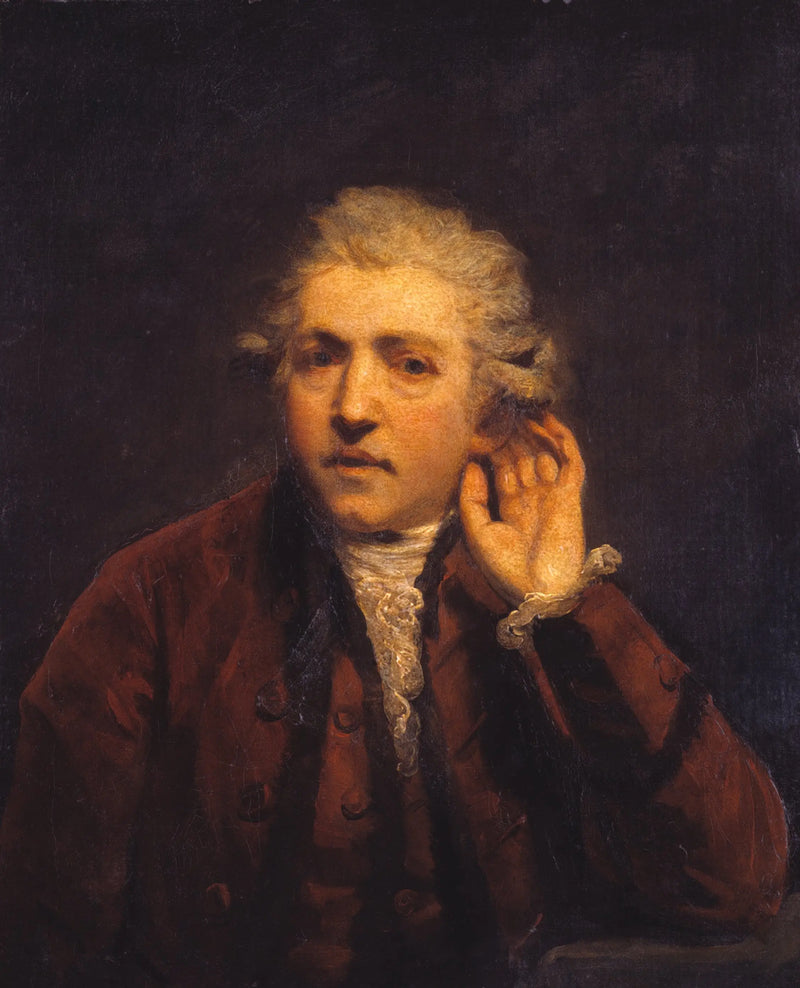 Självporträtt av en döv man - Joshua Reynolds