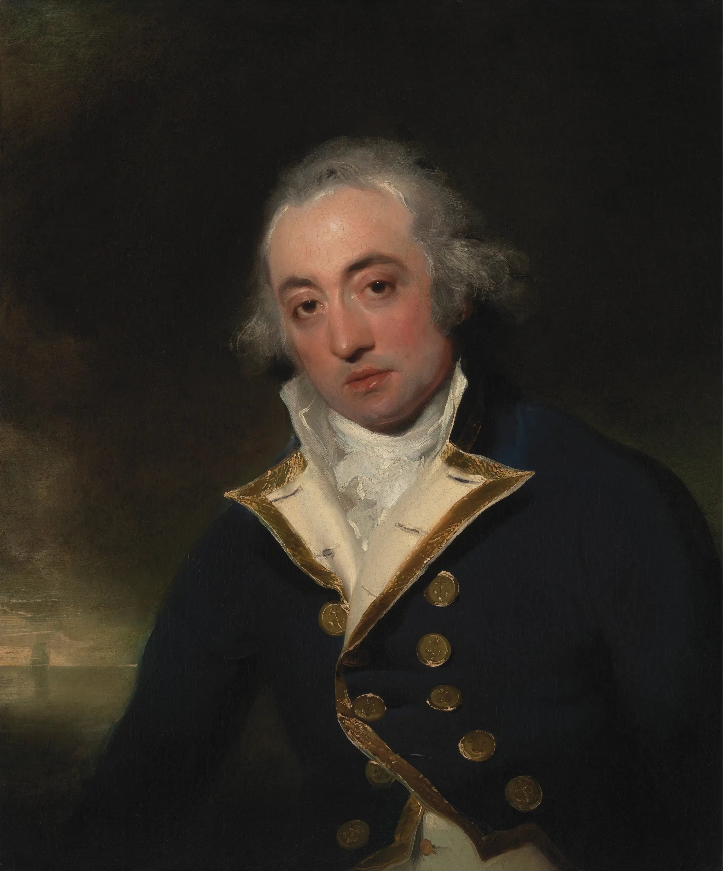 Amiral John Markham - Thomas Lawrence - Alpha Reproduction