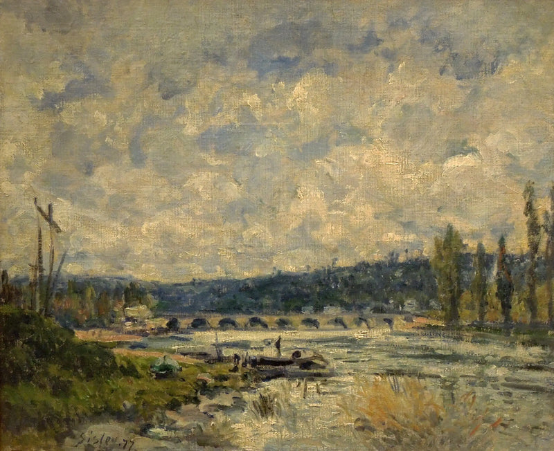Bron vid Sèvres - Alfred Sisley