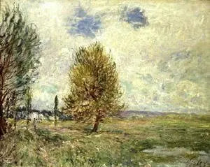 Vallen i Veneux-Nadon - Alfred Sisley